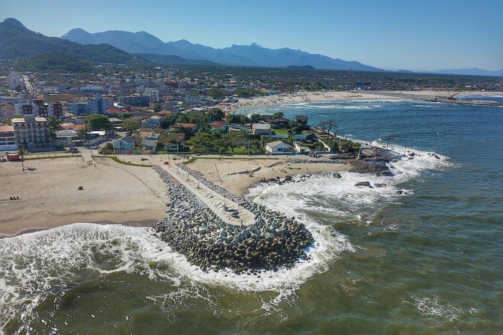 Perto Do Ver O Revitaliza O Da Orla De Matinhos Chega A